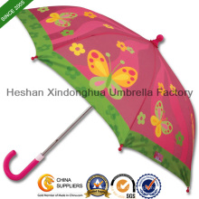 19" Qualität Fiberglas gerade Kid Regenschirme für Kinder (KID-0019ZF)